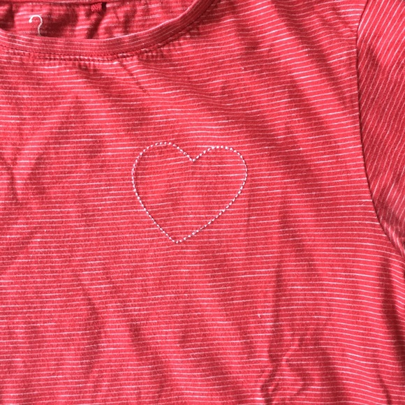 RED STRIPED TOP ❤️ - Picture 2 of 3